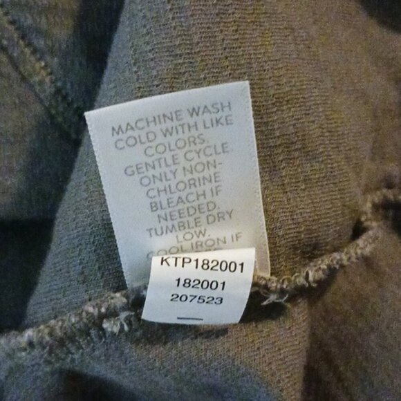 J. Jill Cowl Neck Sweater Gray Comfy Pockets Pullover Womens Size XS - Picture 8 of 8